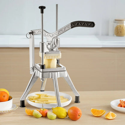 Premium Professional Vegetable and Fruit Chopper with 4 Precision Blades for Effortless Food Preparation