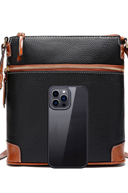 Chic & Versatile Medium PU Leather Crossbody Bag – Your Ultimate Style Companion