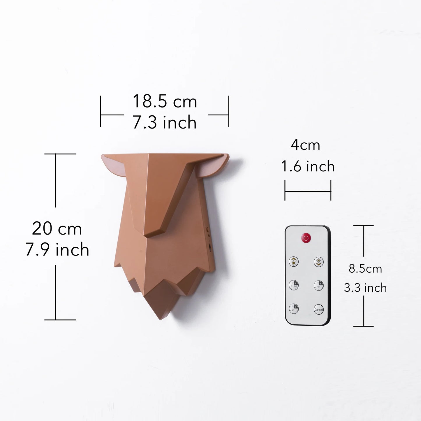 Illuminate Your Space with the Elk Wall Lamp - A Stunning Projection of Artistic Charm