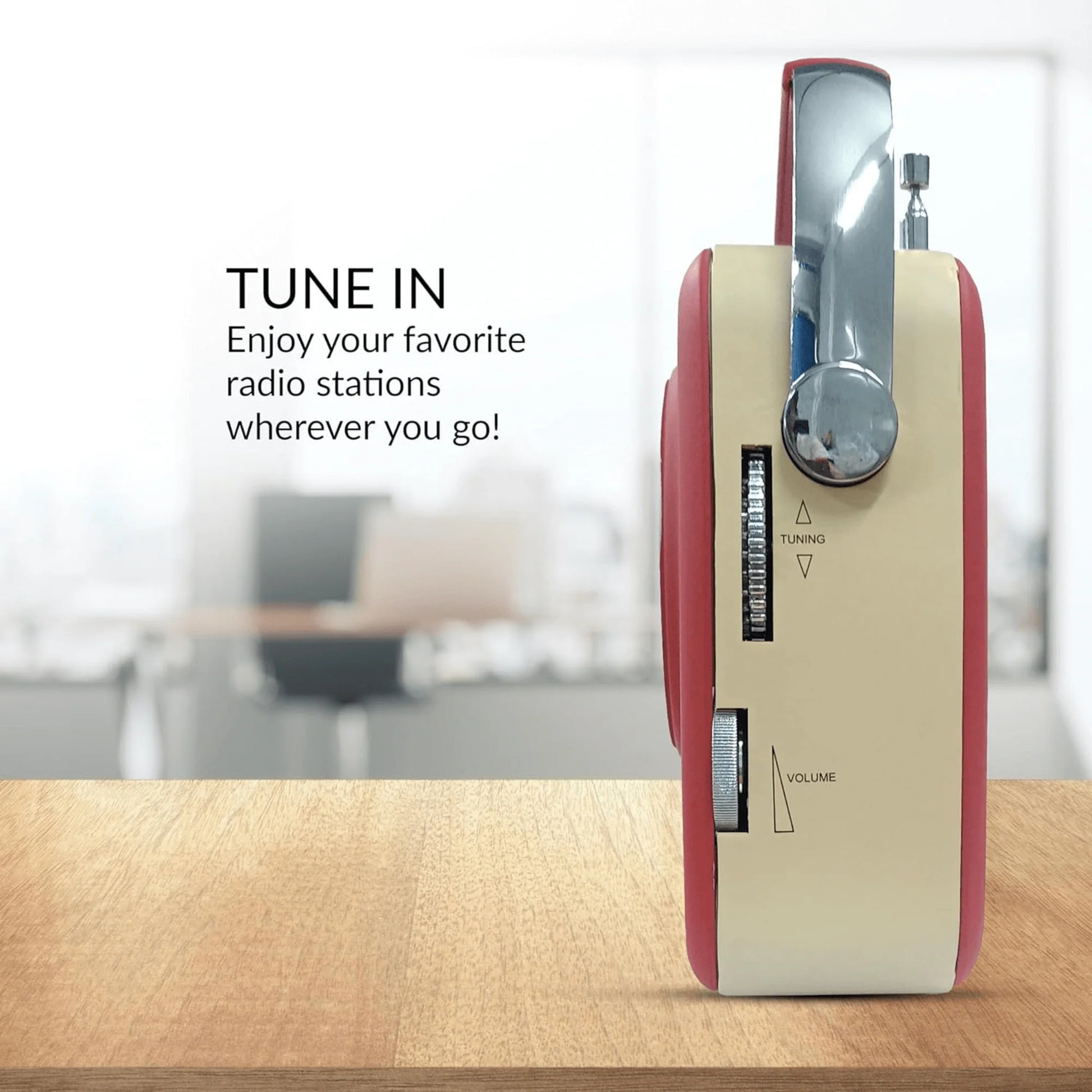 Revive the 1950s with Our Multi-Function Bluetooth Retro Speaker – Your Portable Music Companion!
