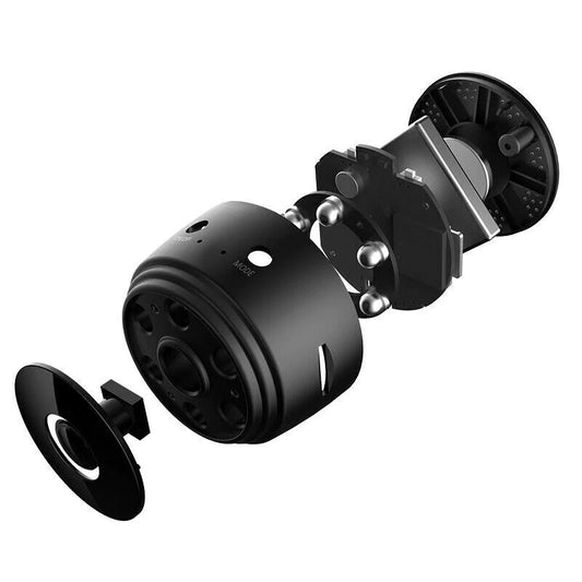 Mini Wireless Hidden Camera with WiFi IP, Home Security DVR, Night Vision, HD 1080P, USB