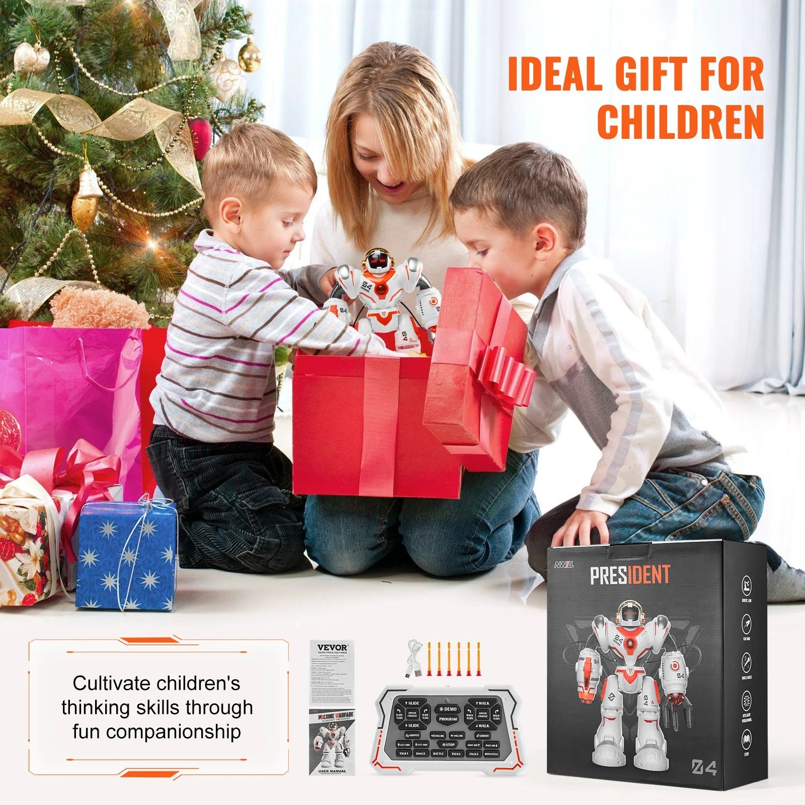 VEVOR Interactive Battle Robot Toy - The Ultimate Remote Control Adventure for Kids