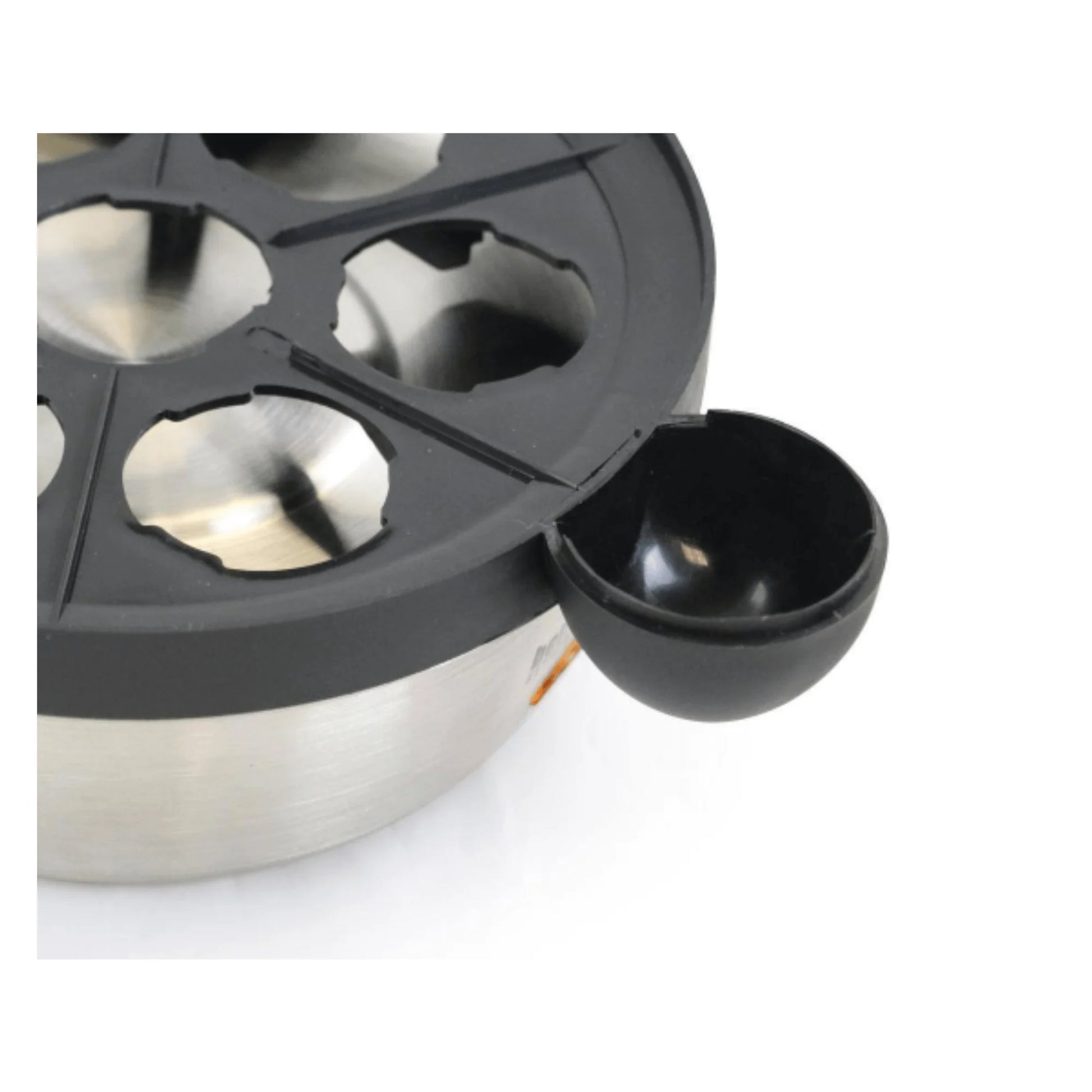Effortlessly Prepare Perfectly Boiled Eggs with the Better Chef 7-Egg Stainless Steel Electric Egg Cooker - Non-Refundable