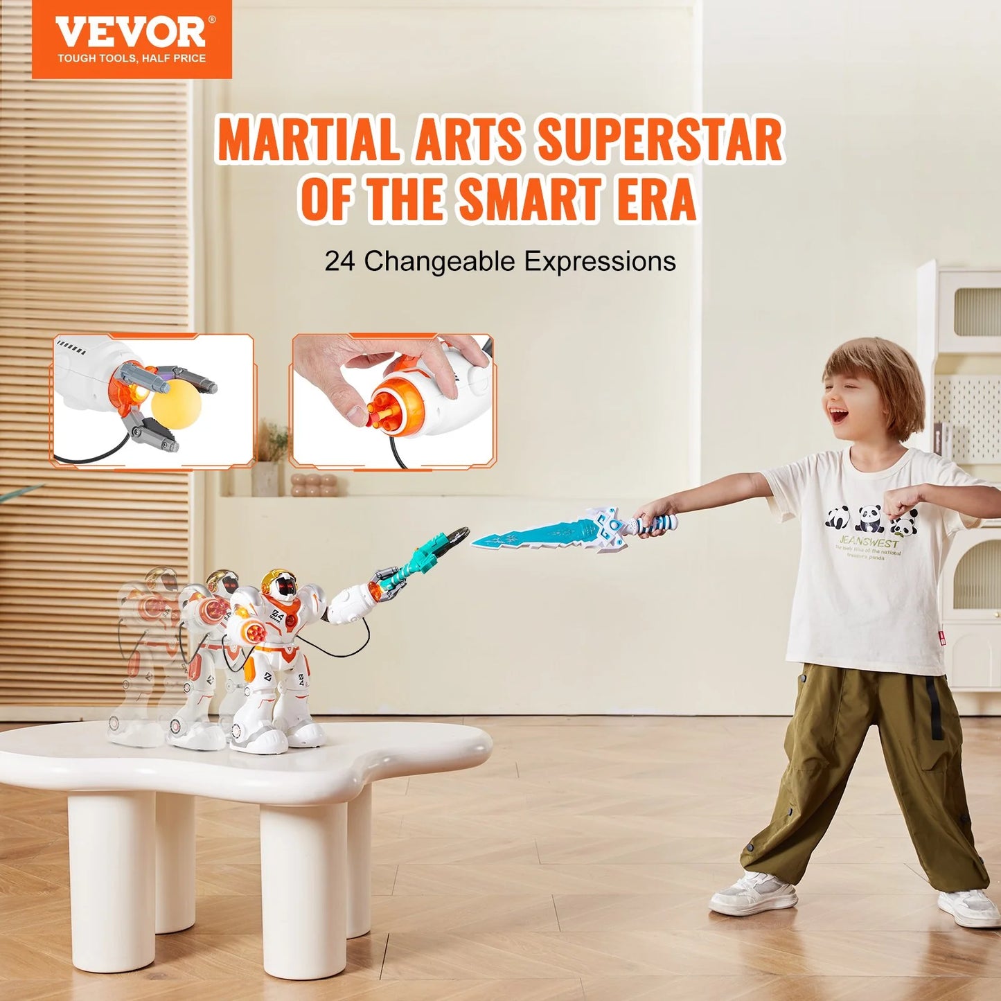 VEVOR Interactive Battle Robot Toy - The Ultimate Remote Control Adventure for Kids
