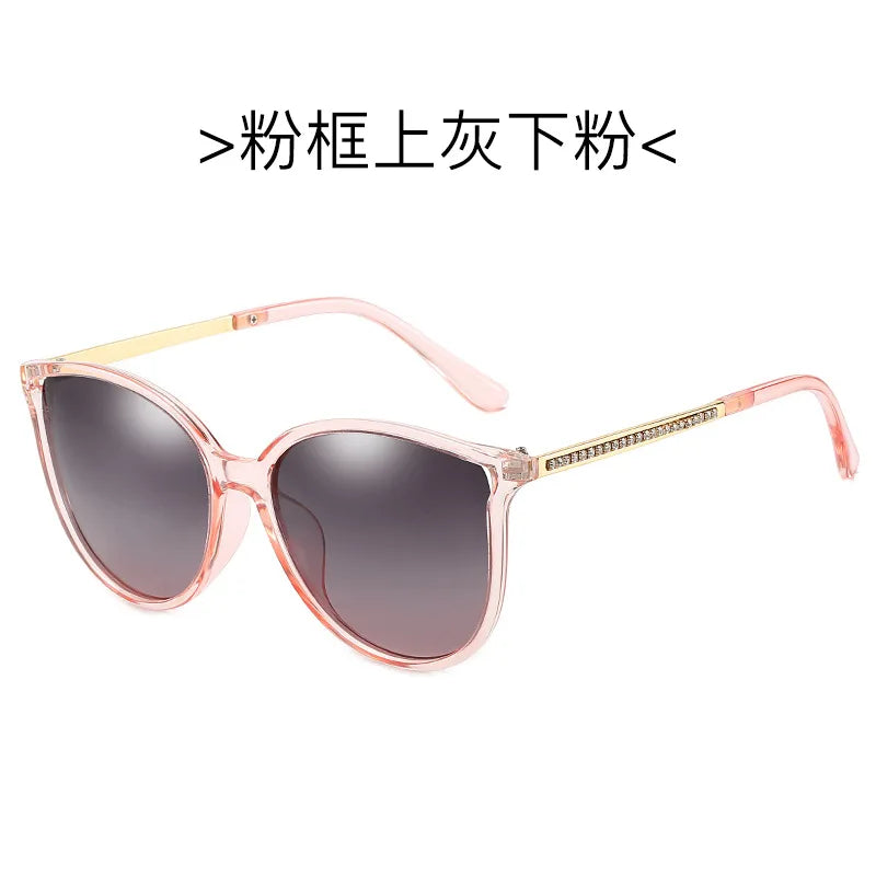 Elevate Your Outdoor Style with Women's Oversized Polarized Sunglasses - Perfect for Travel, Driving, and Adventure