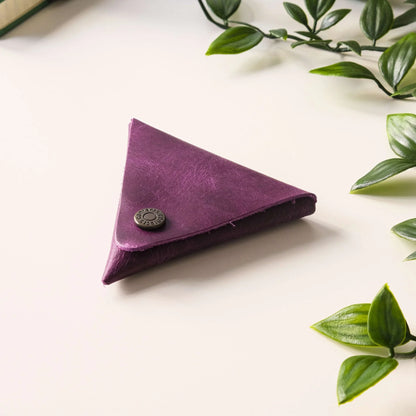 Discover the Elegance of Bamby Genuine Leather Coin Pouch – A Luxurious Minimalist Design for the Modern Man