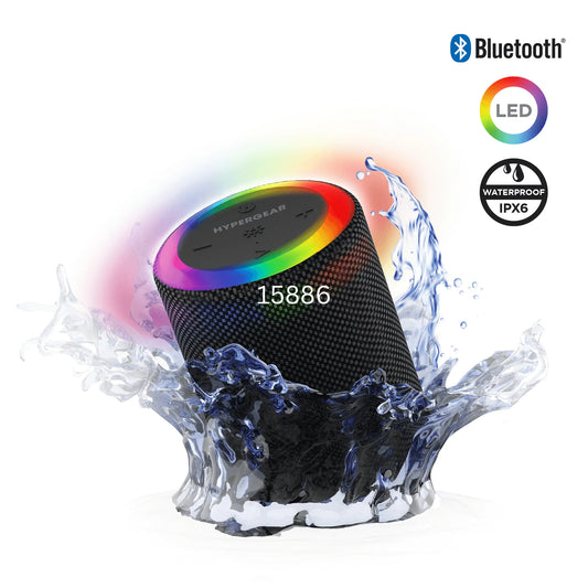 Hypergear Halo Wireless LED Speaker **Non-Refundable Item**