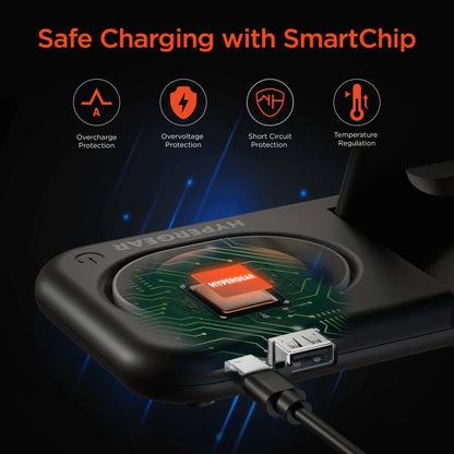 Hypergear 4-in-1 Wireless Charging Station **Non-Refundable Item**