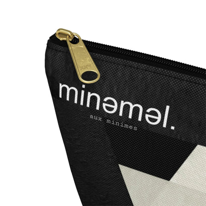 Essential Minimalist Accessory Pouch - Elevate Your Style with ATTITUDE by Queennoble **Non-Refundable Item**