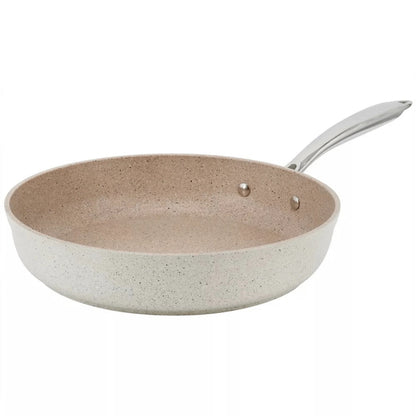 Upgrade Your Cooking with the Korkmaz Granita 9.5-Inch Non-Stick Aluminum Fry Pan and Tava - Perfect for Healthy Meals!