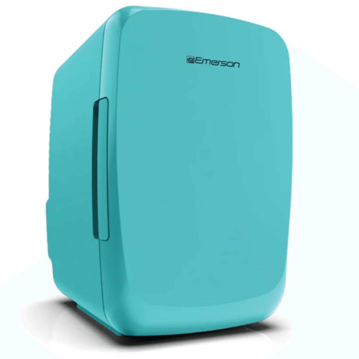 Emerson Compact Mini Fridge - Portable & Quiet with Secure Latch for 6 Cans - Perfect for Snacks & Beverages!