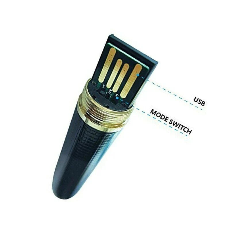 1080P HD Mini Pocket Pen Camera - Covert Body Video Recorder with USB Functionality