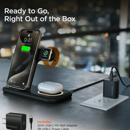 Hypergear 4-in-1 Wireless Charging Station **Non-Refundable Item**