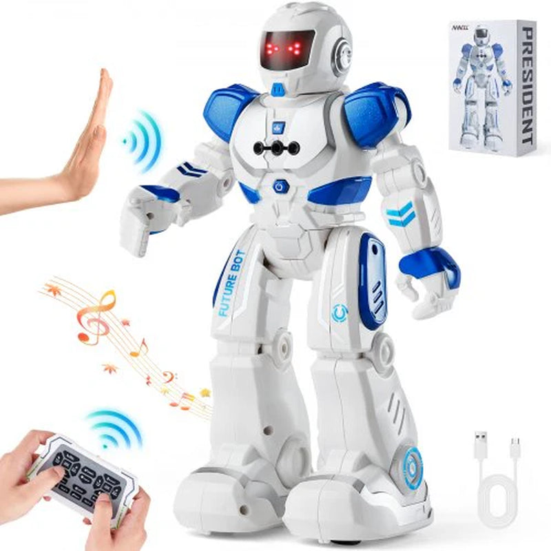 VEVOR Kids RC Robot Toy - Programmable, Dancing & Talking Fun for Ultimate Playtime!