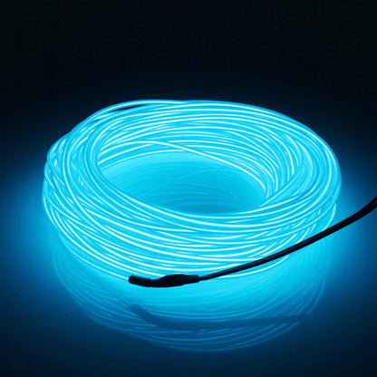 Neon LED EL Wire String Lights with Controller for Car and Party Decoration